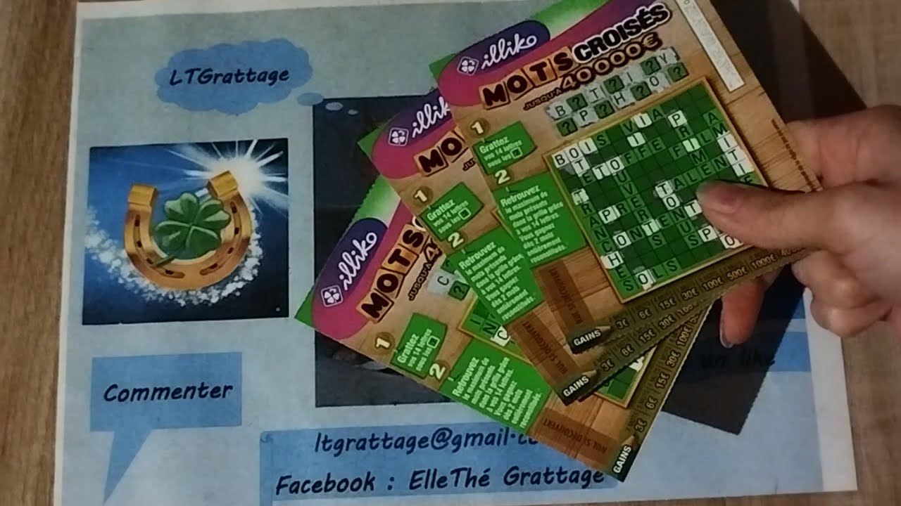 Grattage FDJ Objectif Mots Croisés #3 #grattage #fdj #illiko #objectifs #abonnetoi
