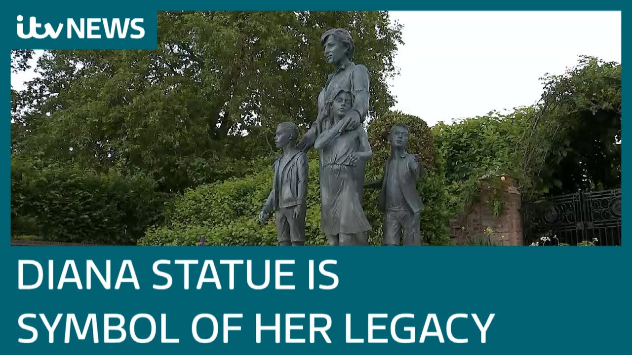 Princess Diana statue unveiled to symbolise 'impact she had on so many people' | ITV News