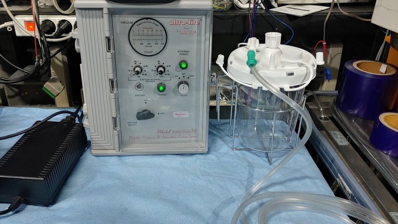 Impact 326M Portable Surgical Suction Pump Aspirator