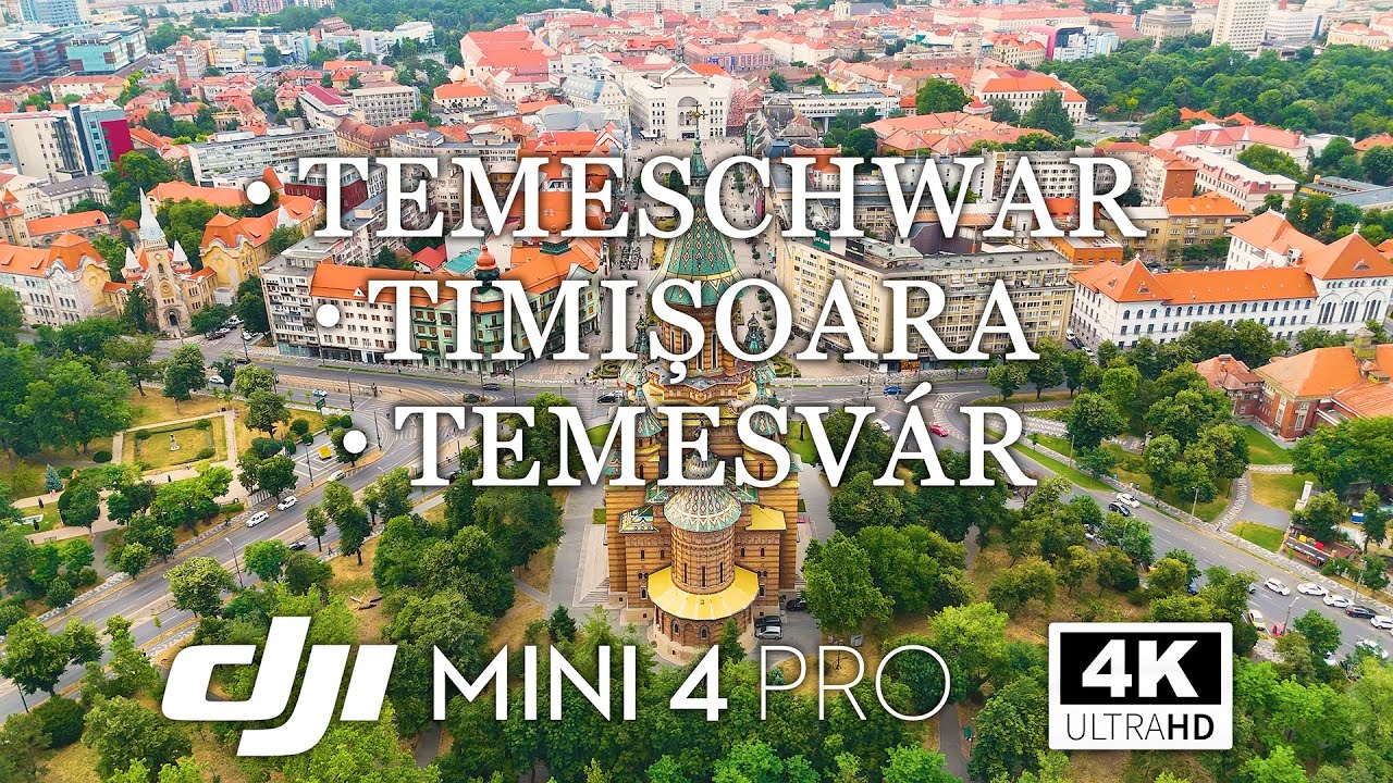 Temeschwar | Timișoara | Temesvár - Epic Drone Tour Over Transylvania in 4K. #djimini4pro