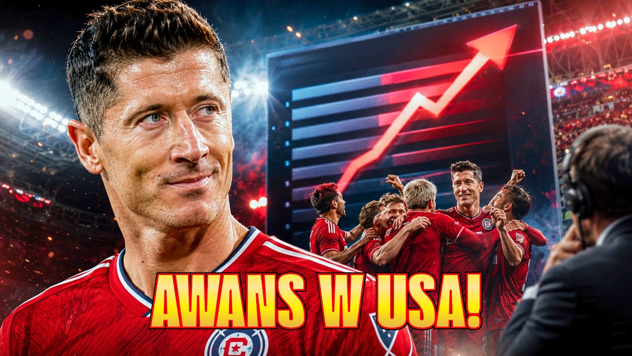 AMERYKA W SZOKU! LEWANDOWSKI NISZCZY MLS, MESSI SPADA NA DNO!