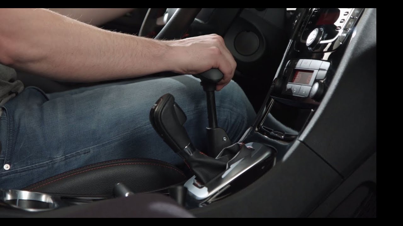 Car hand control for gas and brake, driving without pedals