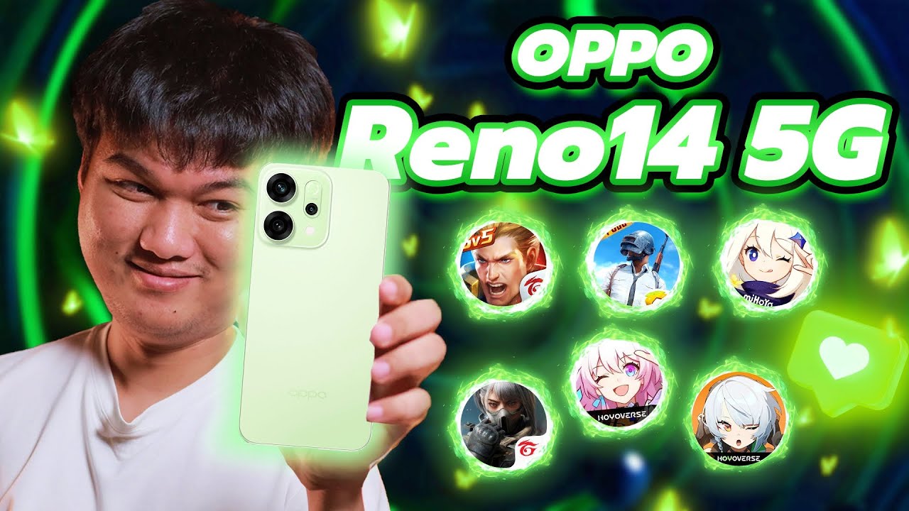 เทสเกม OPPO Reno14 5G | มือถือไลฟ์สไตล์ที่เล่นเกมได้ดีมาก แบตอึด ร้อนน้อย ของดี !
