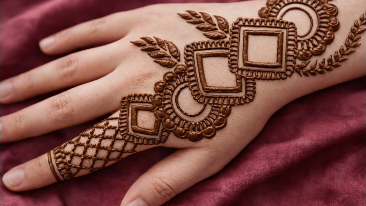 Dubai Style Mehndi designs For Short Hand||Back Hand Mehndi Dubai designs||mehndi ka Design
