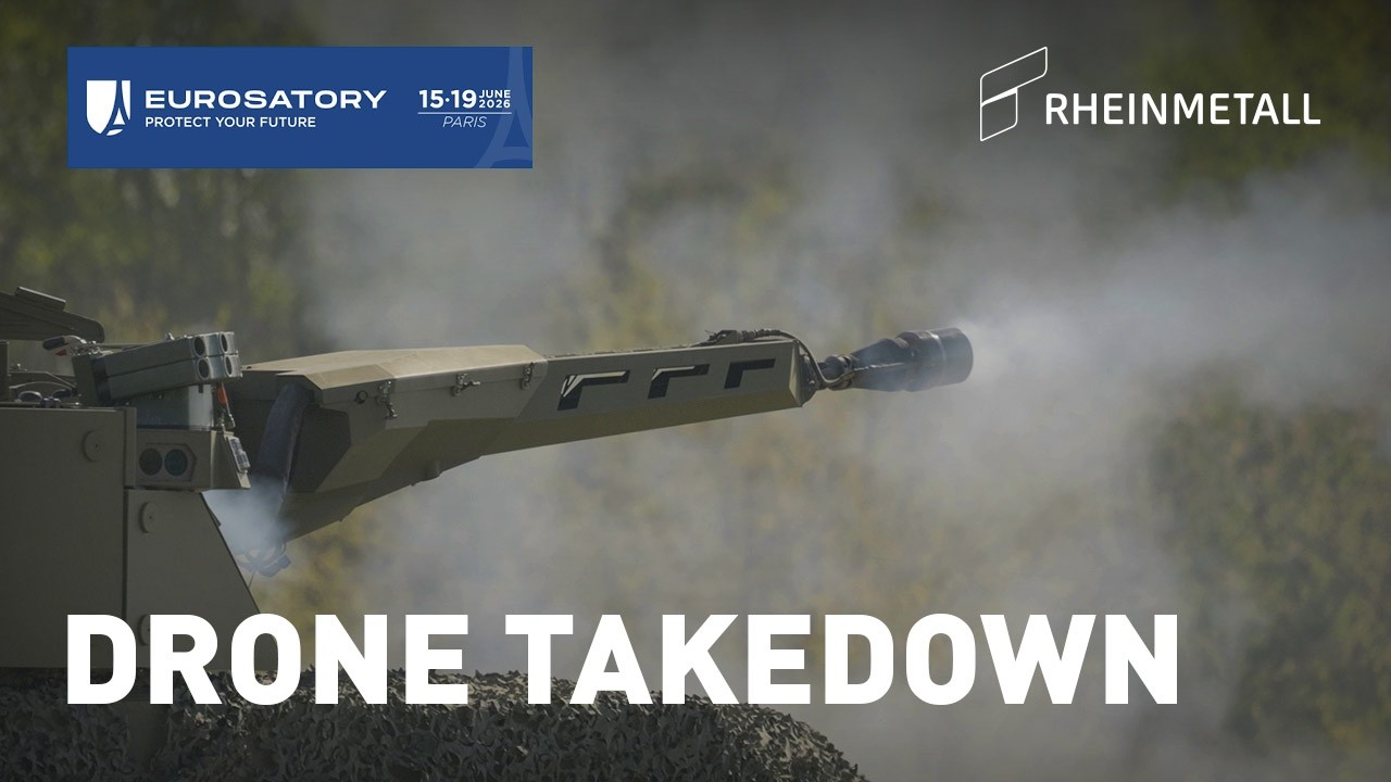 Rheinmetall Lance turret demonstrates C-UAS self-defence capability