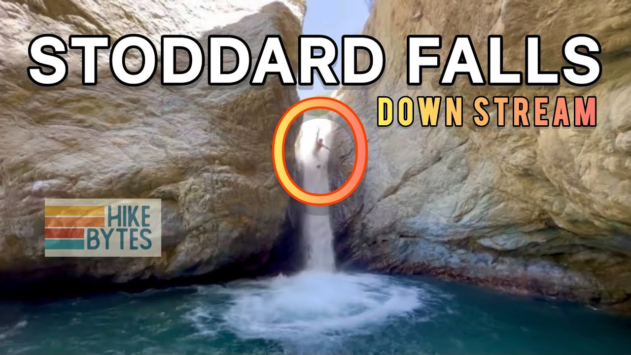 BEYOND Stoddard Falls Downstream | Best LA Waterfall Hike | Canyon Hike Mount Baldy