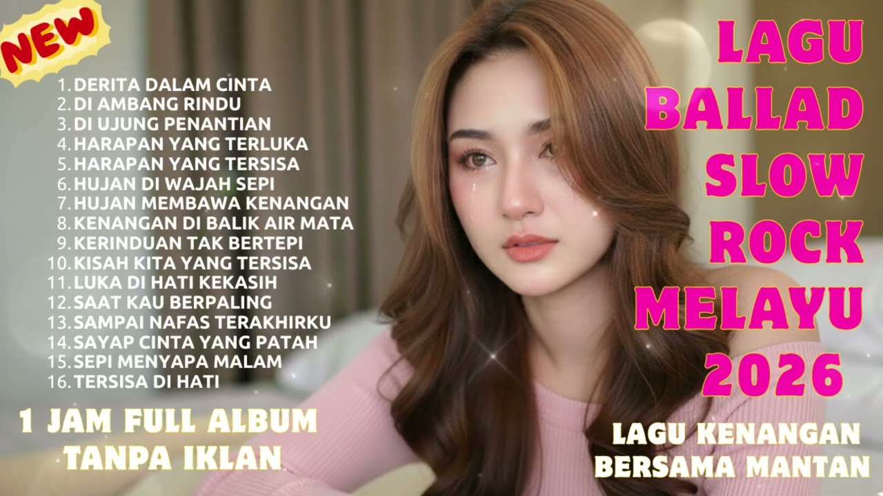 Lagu Bikin Nangis 😭 | Lagu Sedih Patah Hati 💔 Ballad Slow Rock Terbaru 2025 – Derita Dalam Cinta