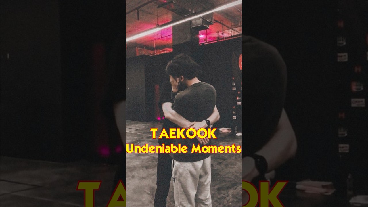 Taekook Undeniable Moments 3🐰🐻🥰 Taekook love story- How V Taehyung and Jungkook love each other