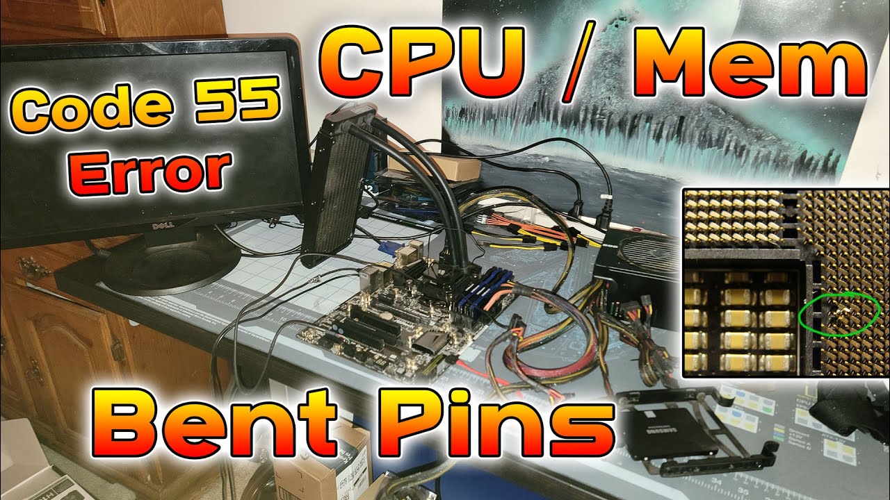 Code 55 CPU/Memory error Boot Loop - Tips