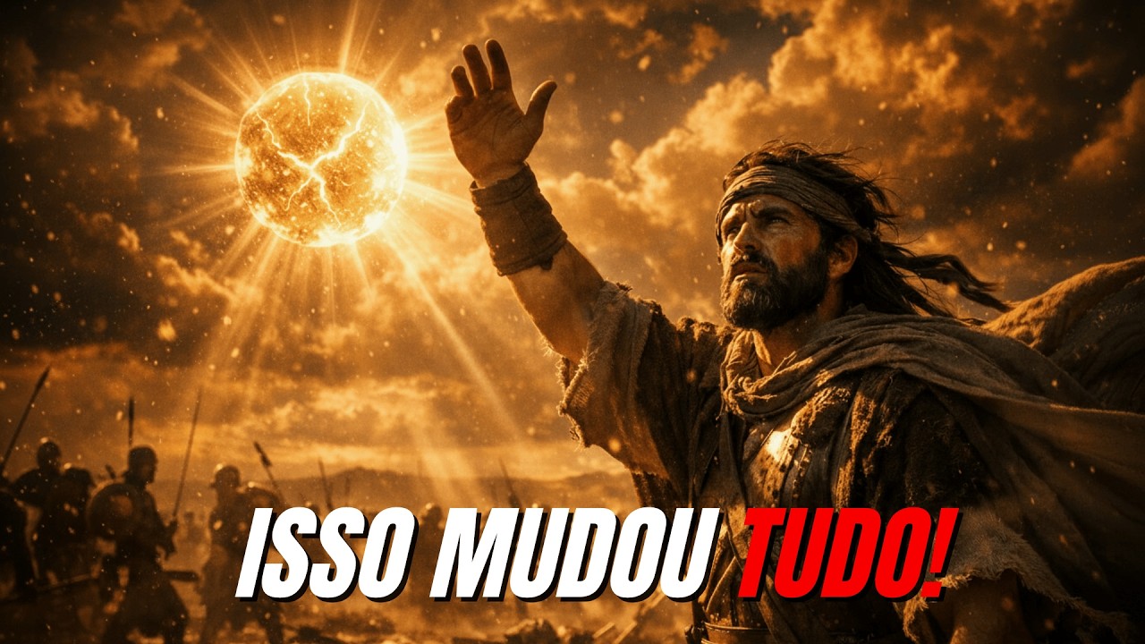 O SOL PAROU: A VERDADE QUE A BÍBLIA ESCONDEU?