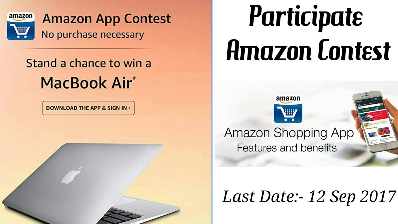 Win a Macbook Air | Amazon Contest | Participate Now