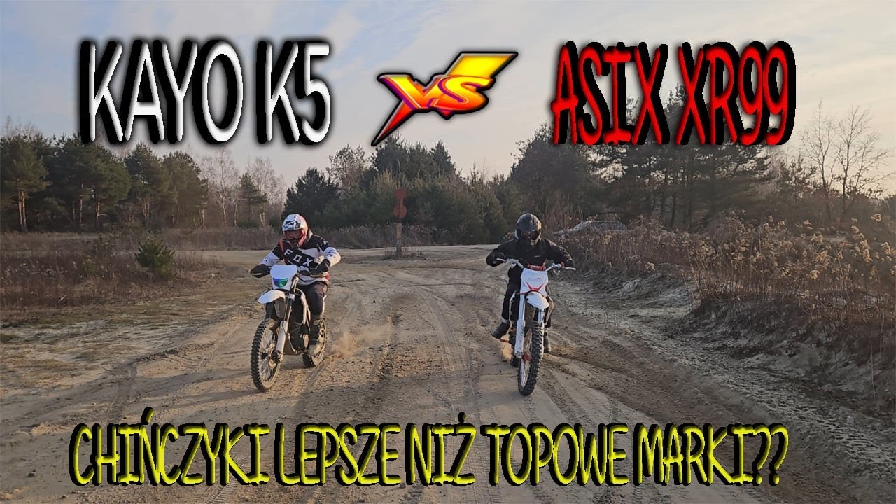 Asix XR99 vs Kayo K5, Co Lepsze? | KTM vs Asix vs Kayo