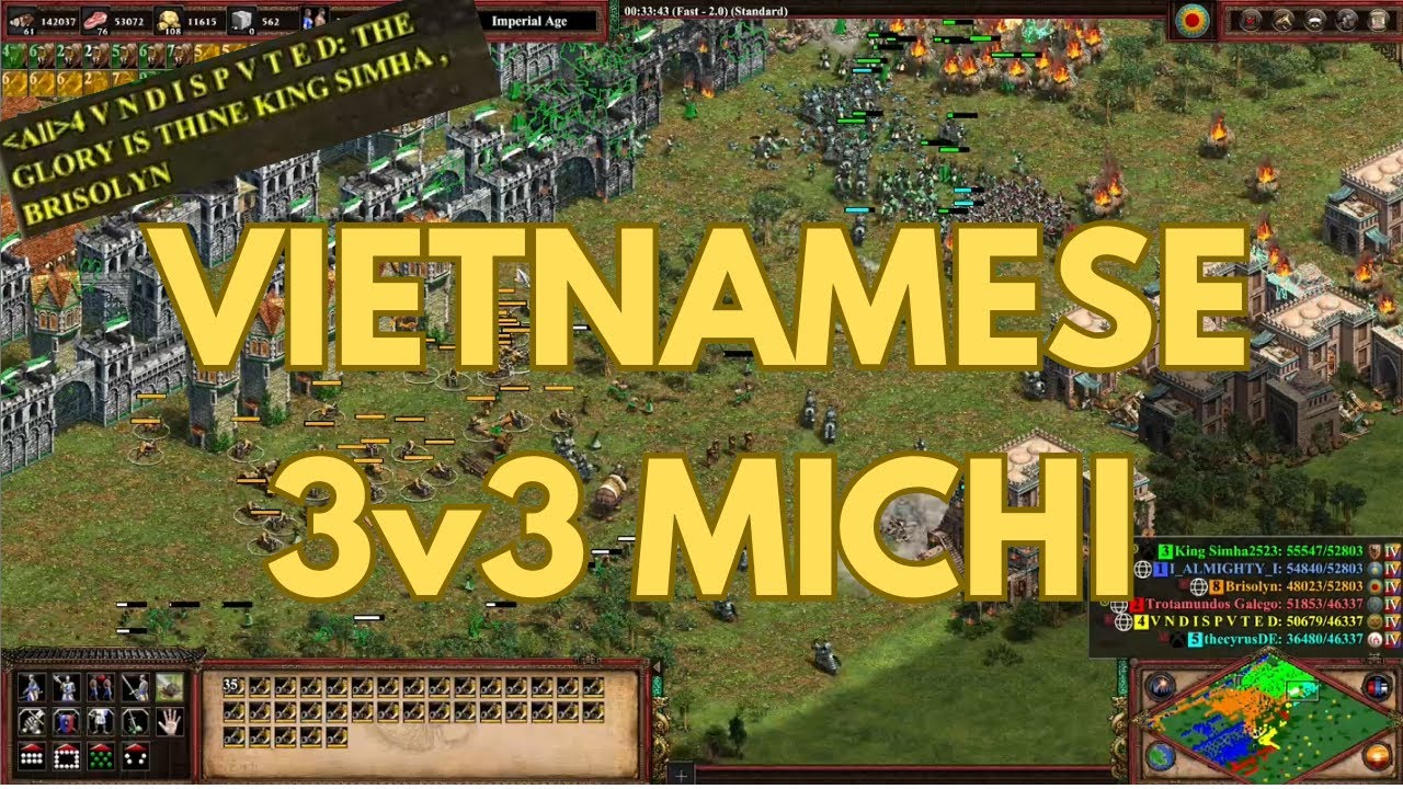 VIETNAMESE with King Simha and Almighty vs VNDISPUTED, Trotamundos Galego, thecyrusDE