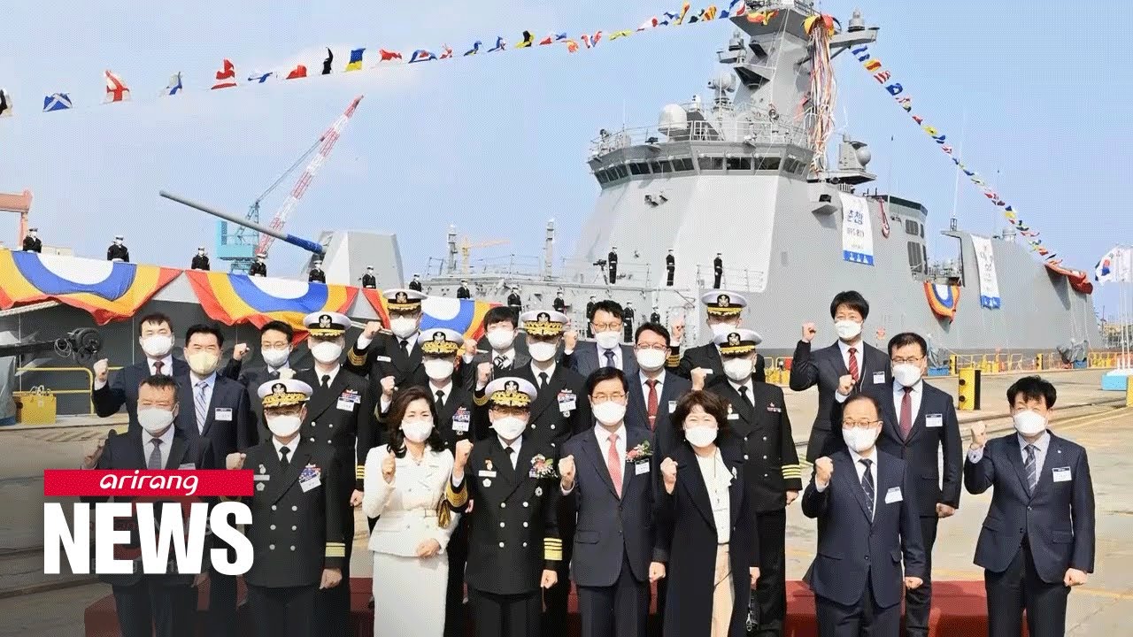S. Korea launches new Chuncheon frigate with enhanced anti-sub capabilities