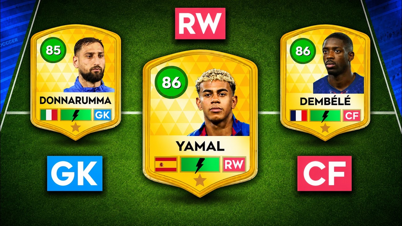 I Used The Best Player At Every Position In DLS 26