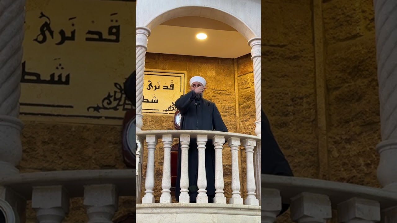 خطبة الجمعة من مسجد الصديق مشحا بعنوان: (الإسراء والمعراج: رسالة أمل لأمة مثقلة بالجراح)