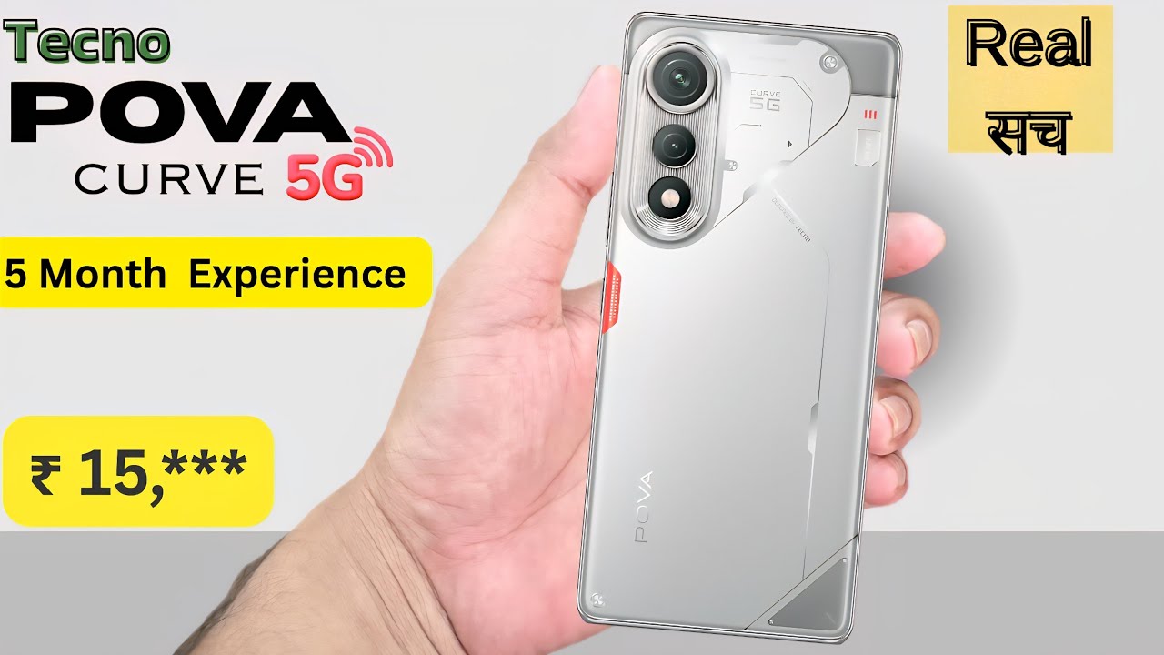 Tecno POVA Curve 5G Unboxing & 5 Month Experience | 3d Curved Display | ₹ 15,999 More.