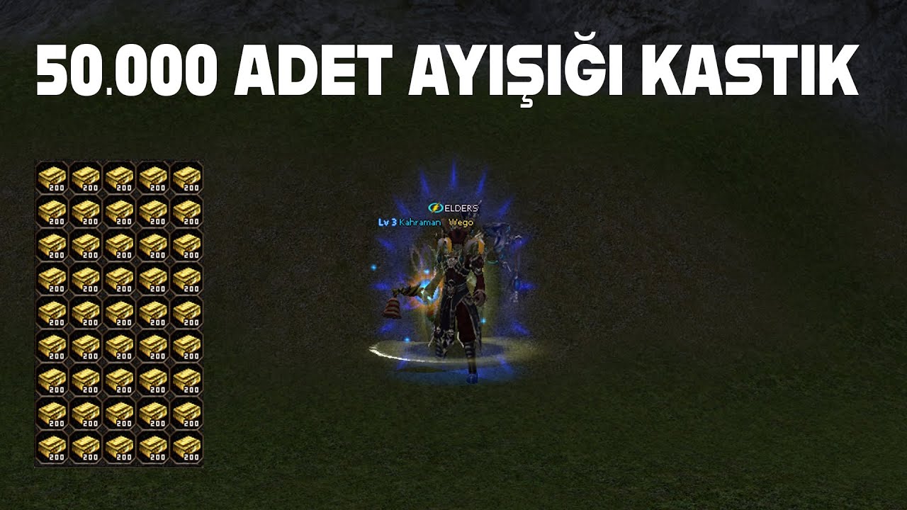 250PAKET AYIŞIĞI KASTIK l 14SAATTE CHAR DİZDİK l METİN2 TR [RUBY]CHARON