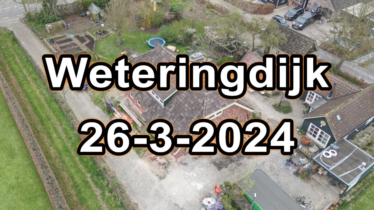 Huis in aanbouw // Weteringdijk Oene // Drone // 26-3-2024