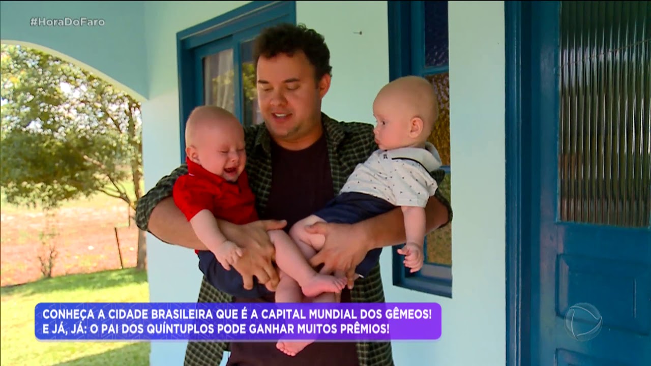 Gui Santana mostra as curiosidades da capital mundial dos g&ecirc;meos