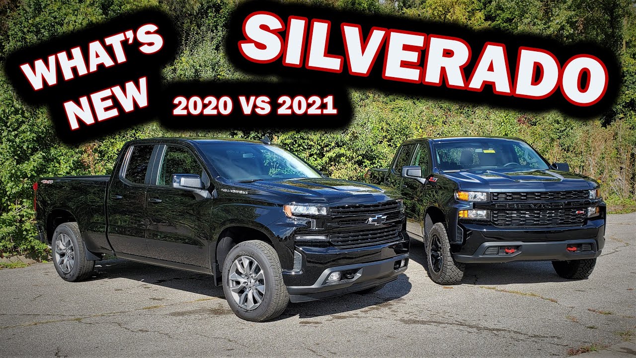 2020 Chevy SILVERADO vs 2021 Chevy SILVERADO - 5 BIG CHANGES - Here is what's new!