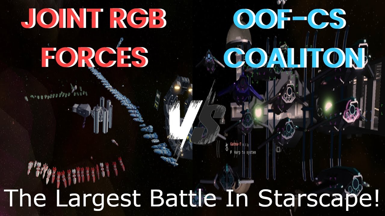 THE LARGEST BATTLE OF ALL TIME | Starscape Fleet Warfare