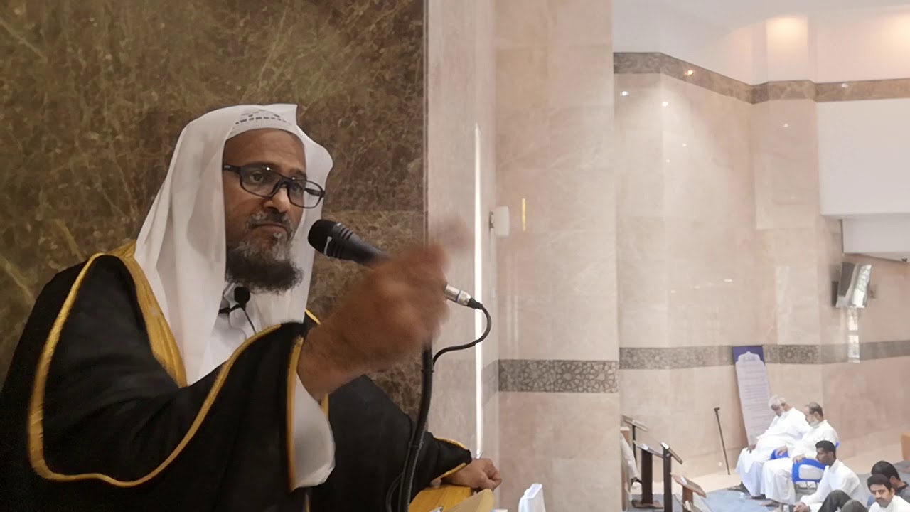 خطبة الجمعة بجامع الأمير منصور للشيخ محمد العمري بعنوان( الإستعجال المحمود والمذموم )1440/12/29هجري