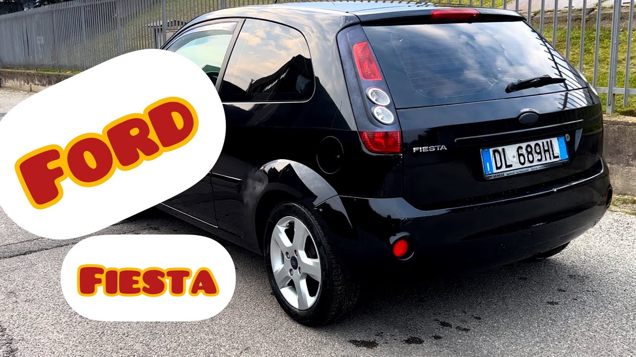 Ford Fiesta 1.2 (55kw - 75hp) 2007😀✌️
