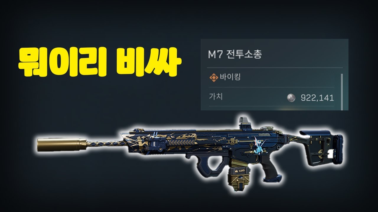 [델타포스] 이 총이 대체 뭐길래 이렇게 비싼거죠