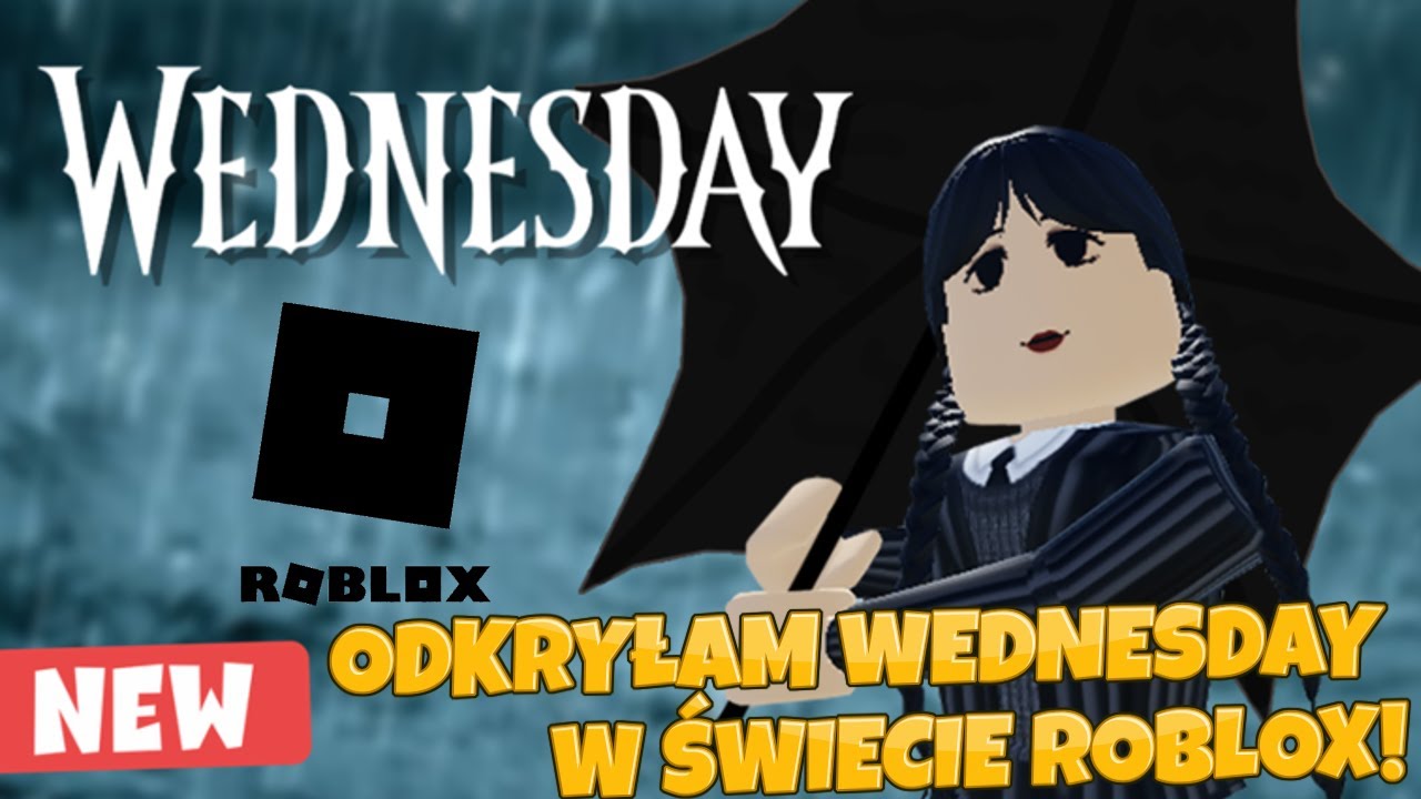 ODKRYŁAM WEDNESDAY W ŚWIECIE ROBLOX 🖤#wednesday #roblox
