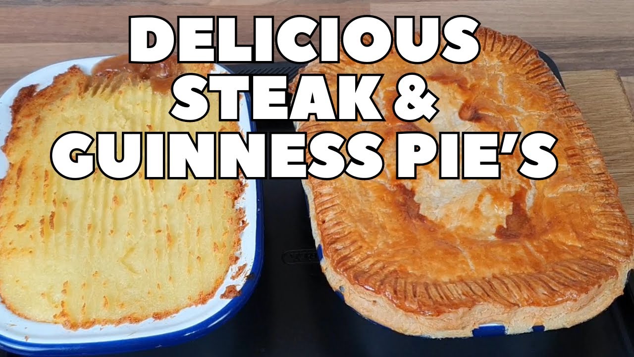 Delicious Steak & Guinness Pies