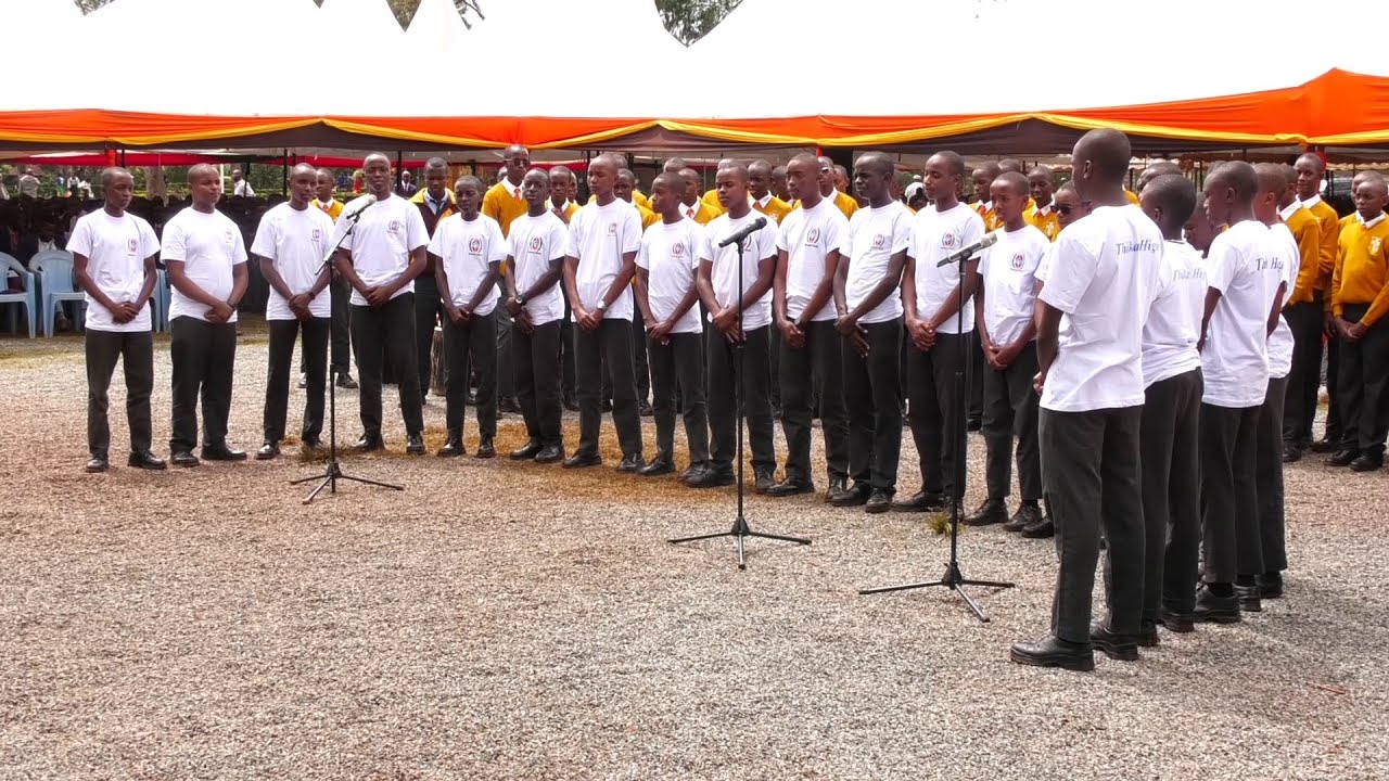 Thika High School Amani club recite a 'Shairi'