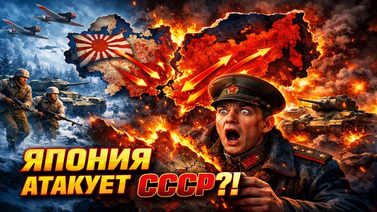 Что если Япония атаковала СССР вместо США?