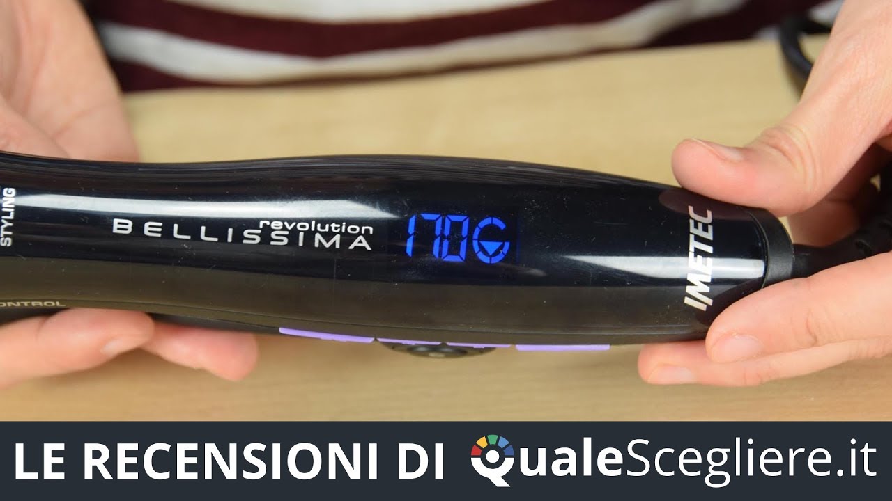 Imetec Bellissima BHS1 100 - Video recensione della piastra per capelli