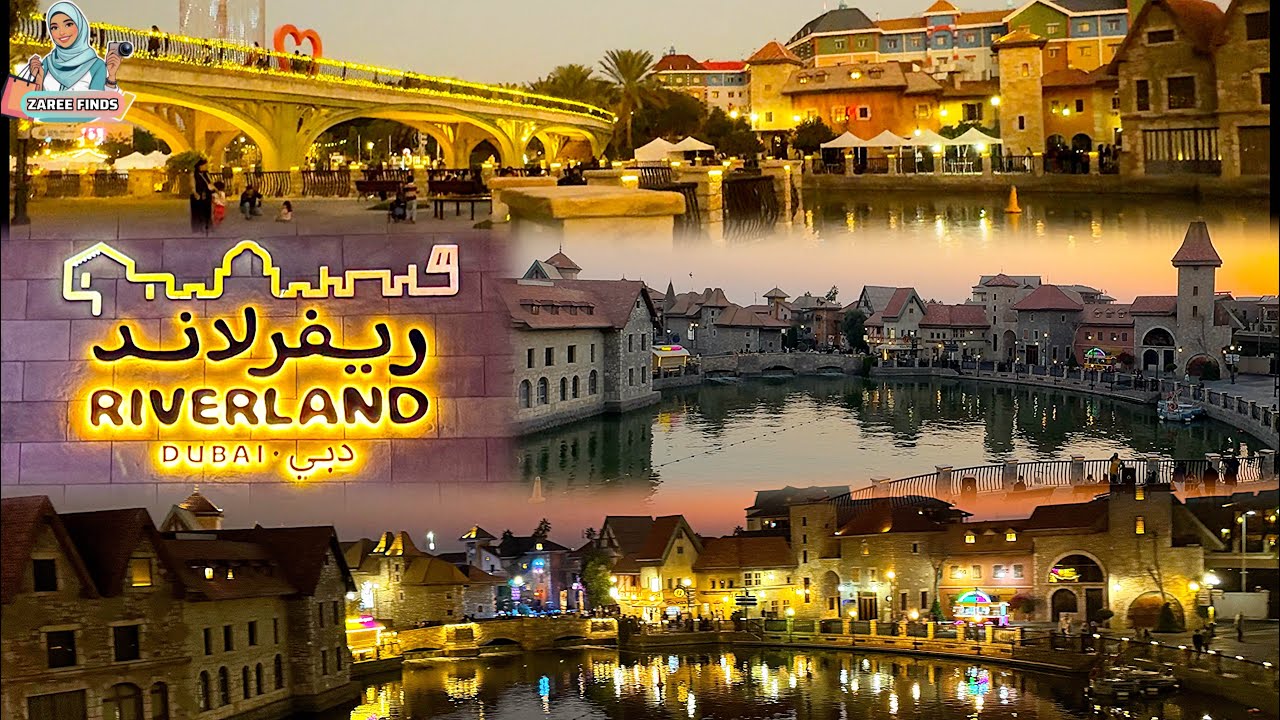 Riverland Dubai Vlog | Mini Europe Style Place in Dubai ✨ #riverlanddubai #dubai #uae