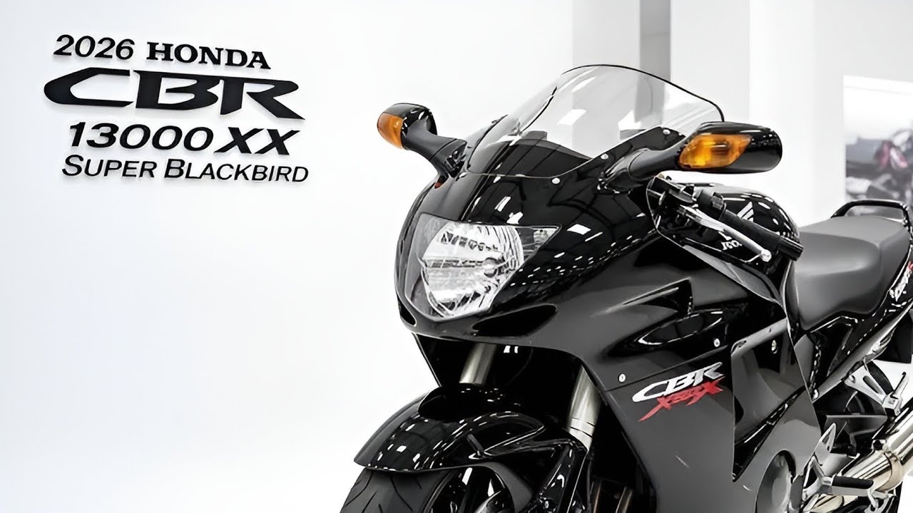 NEW 2026 Honda CBR 1300XX Super Blackbird!
