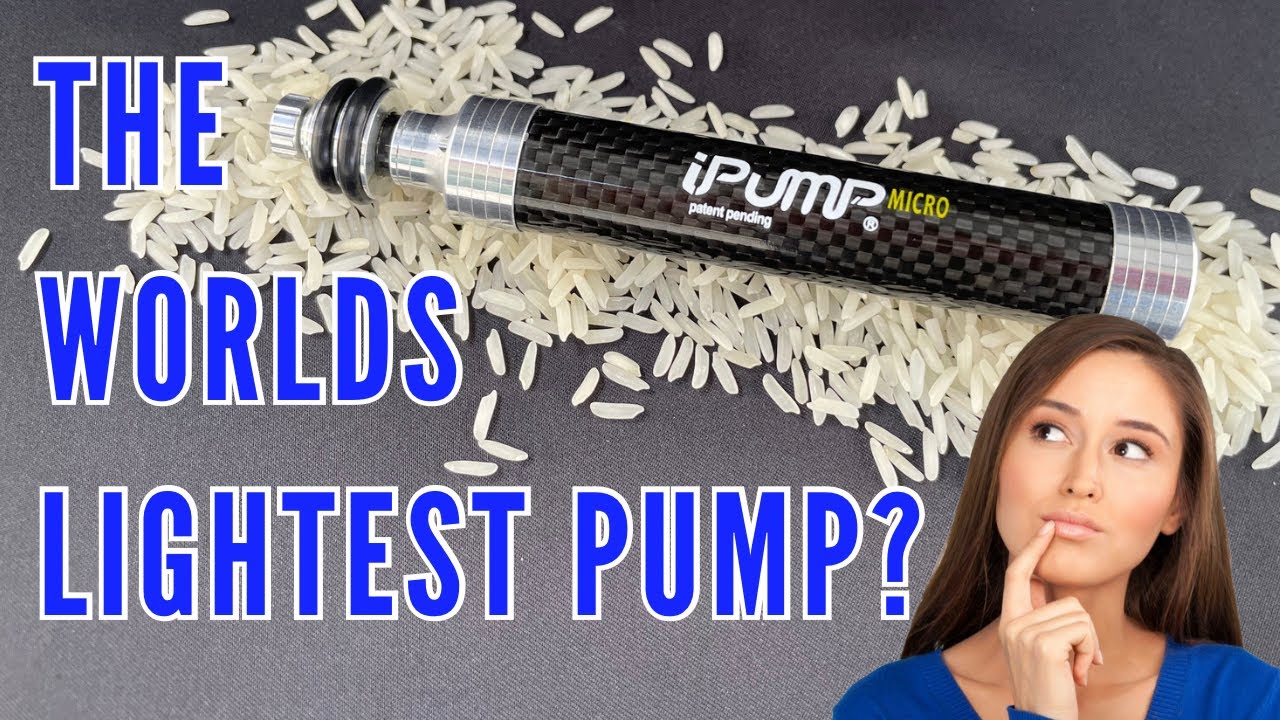 iPump Micro. The Worlds Lightest Micro Pump.