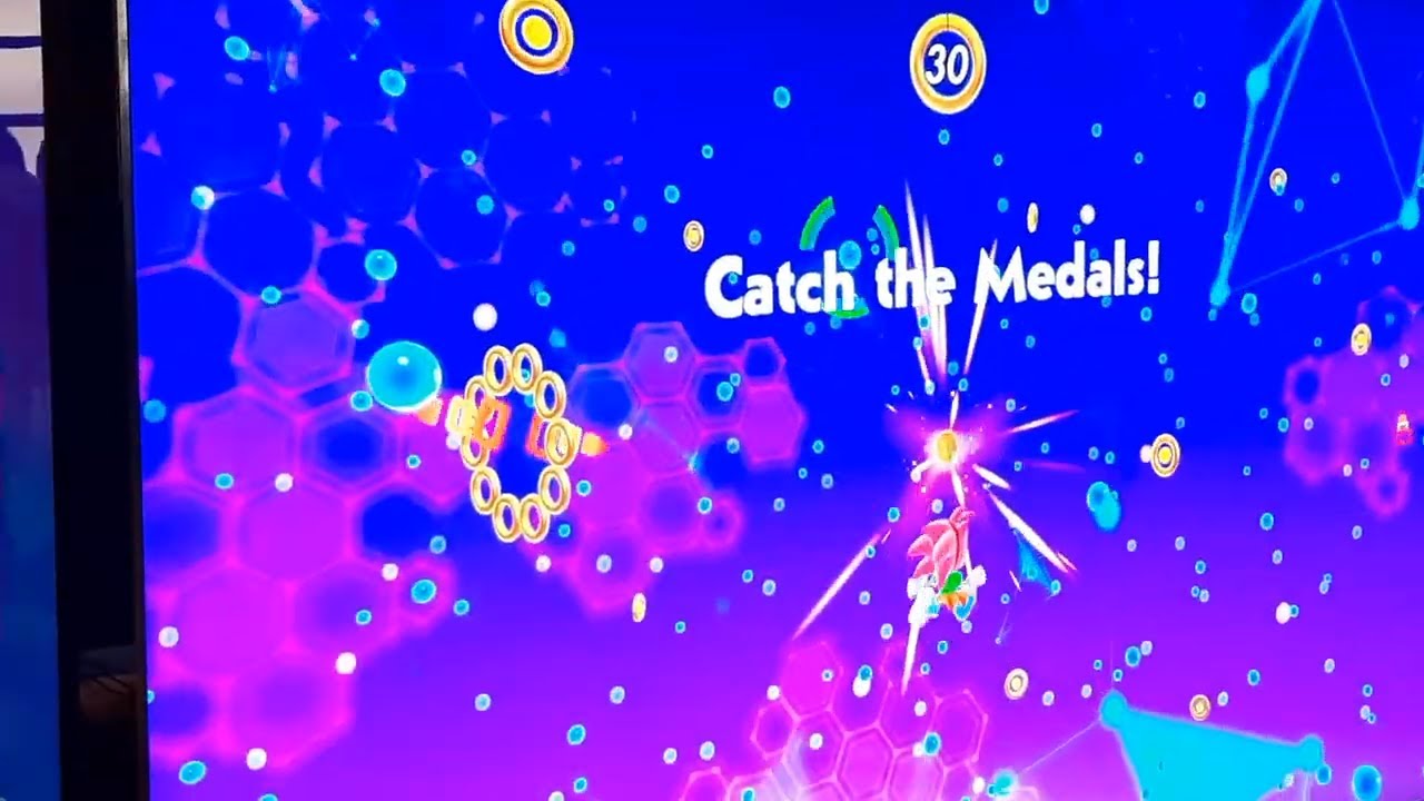 Sonic Superstars - Amy in the Bonus Stage at SGF 2023