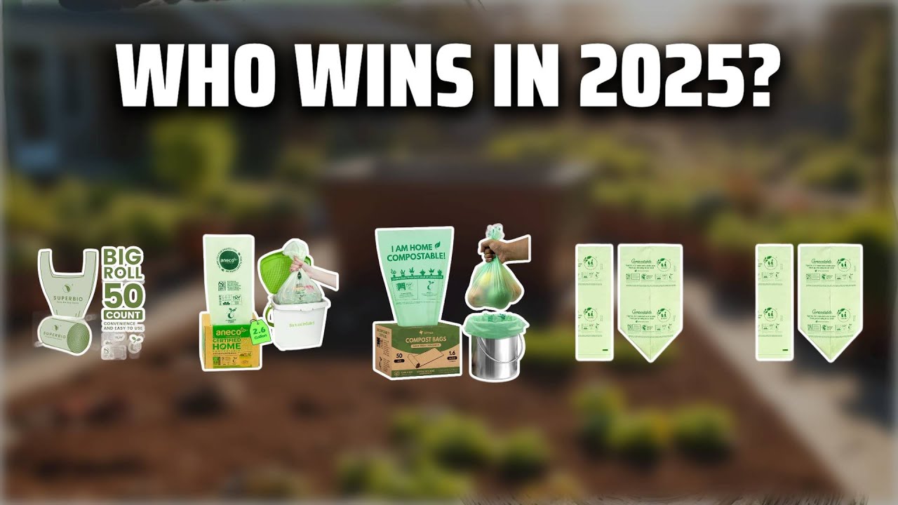 The Top 5 Best Compostable Bags in 2025 - Must Watch Before Buying!