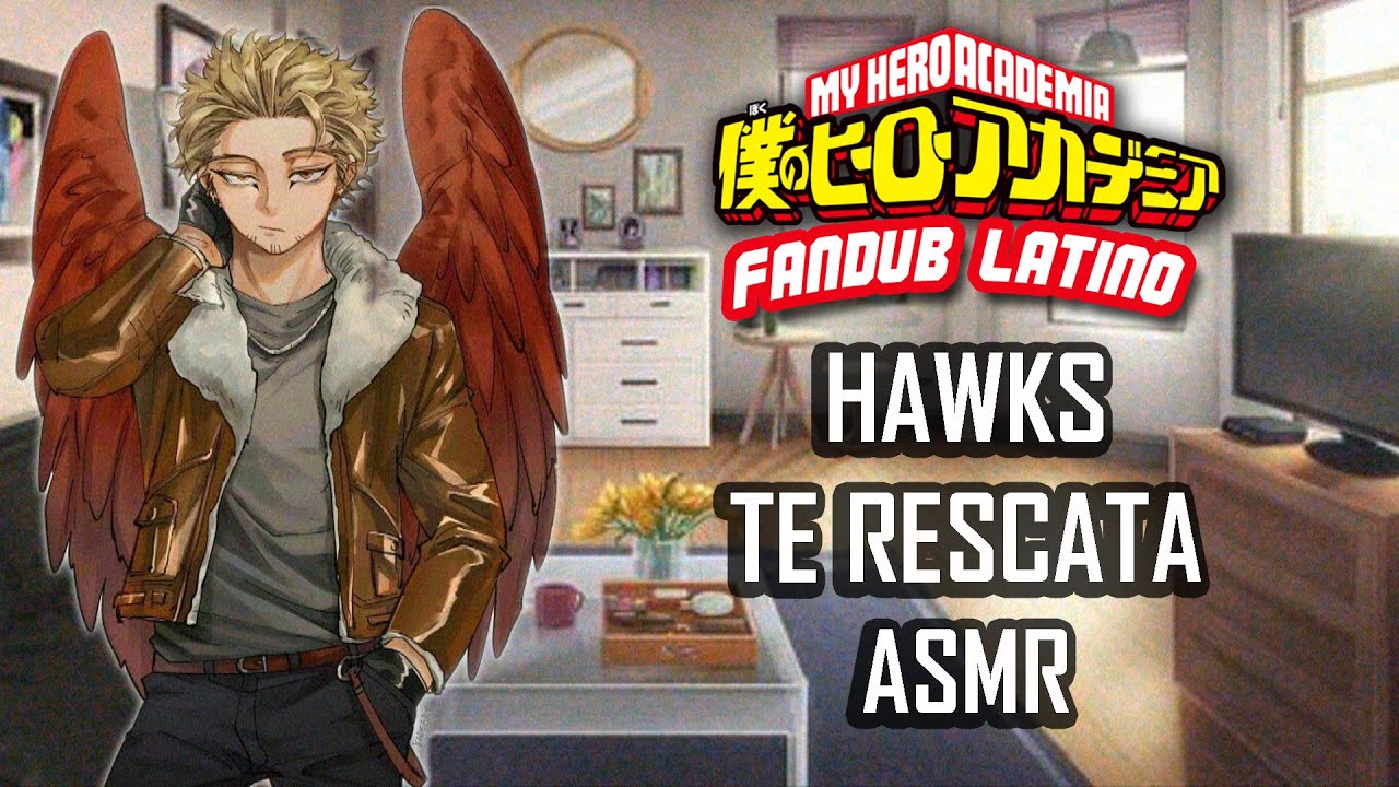 ASMR | Hawks te rescata💕 | Boku no hero Academia | Español Latino【Fandub】