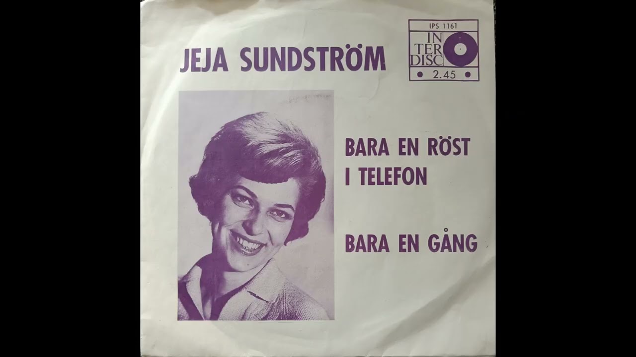 Jeja Sundström - Bara en gång (1966)