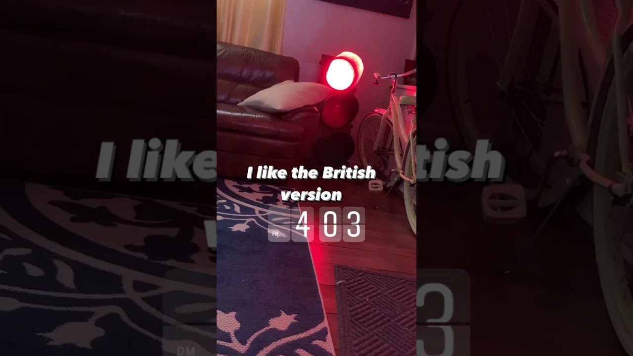 British traffic light sequence #trafficlight #shorts