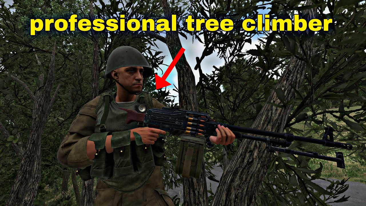 Climbing Trees Might Be The Meta In Arma Reforger..