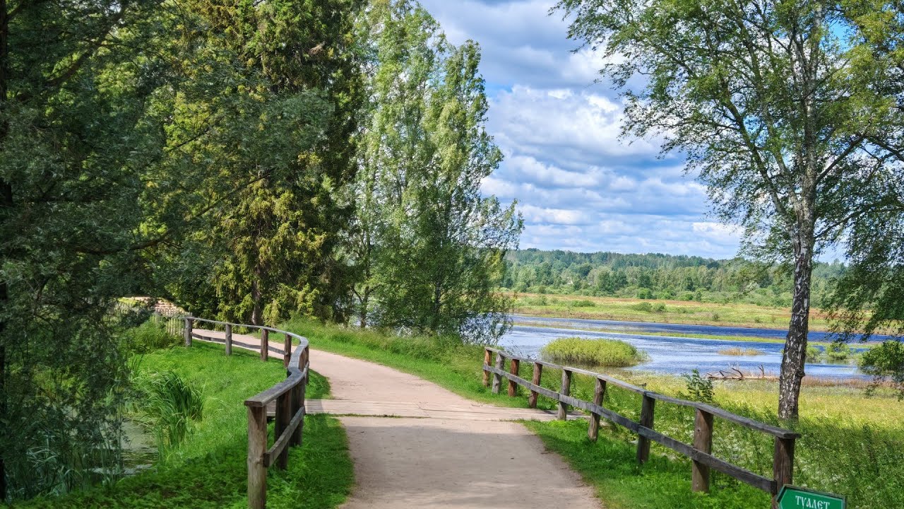 Прогулка по Михайловскому июльским днем. Пушкинские Горы #Михайловское, #ПушкинскиеГоры