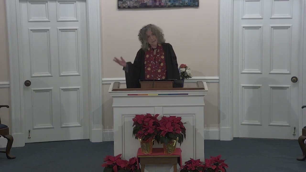 Christmas Eve Service 2025 at UU Chatham -- by Rev. Dr. Barbara Whittaker-Johns