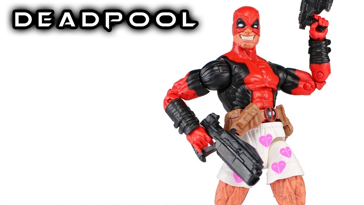 Marvel Legends DEADPOOL (Boxers) Sauron Wave Action Figure Review