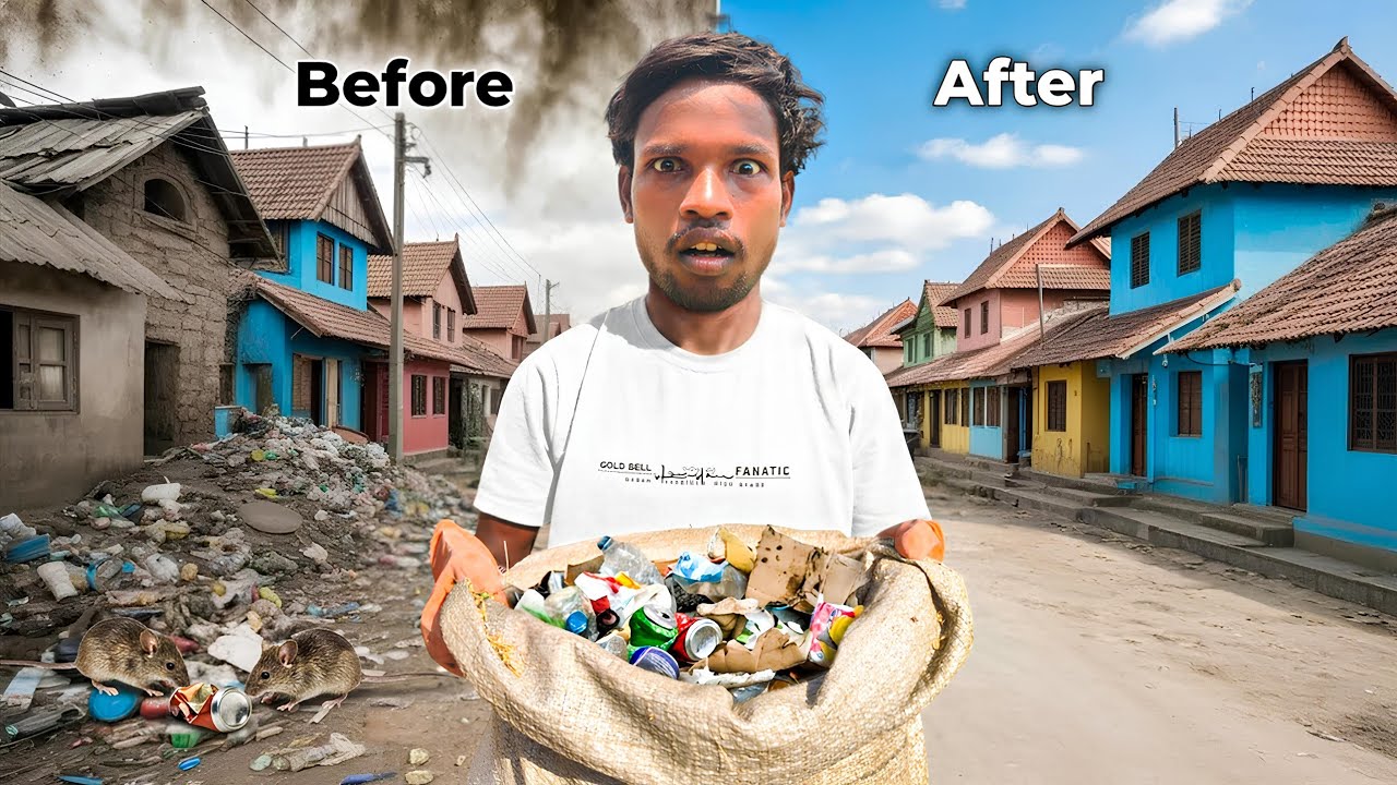 I Cleaned My Village In 24 Hours | गांव का कचरा साफ किया