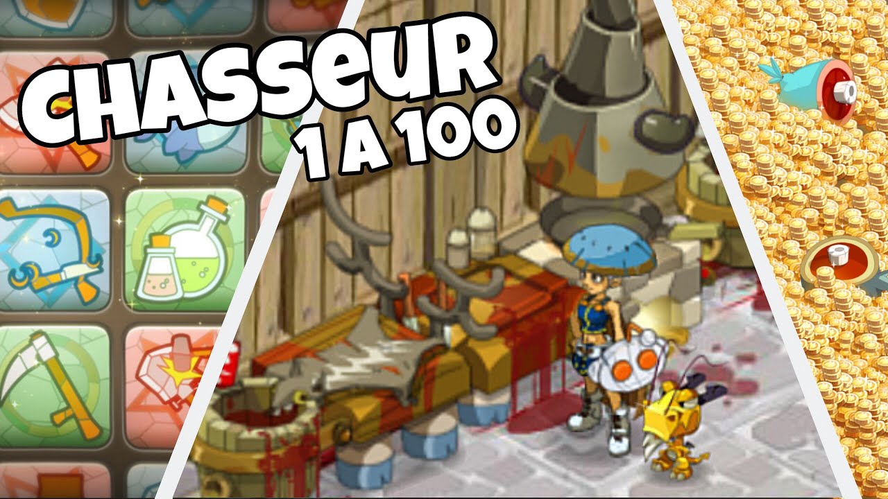 MONTER SON MÉTIER CHASSEUR ! A VOUS LES KAMAS FACILES ! DOFUS TOUCH