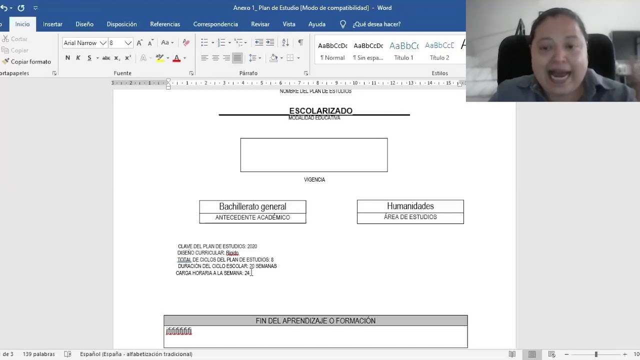 Diseño Curricular