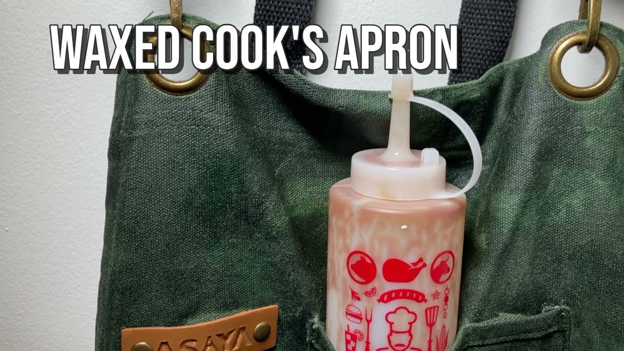 Let's Wax a Cook's Apron! | Barbour Wax